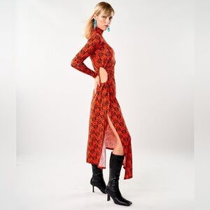 MIRAE Rafa dress red size XS (34)